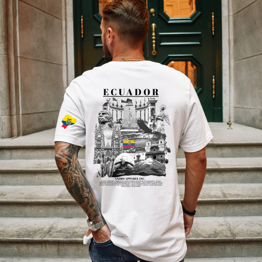 Ecuador graphic tshirt