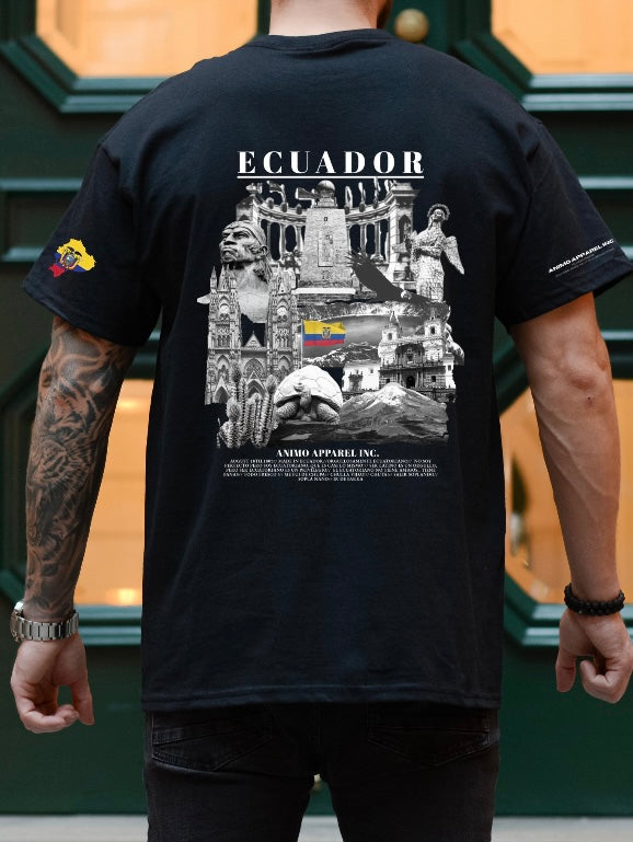 Ecuador graphic tshirt